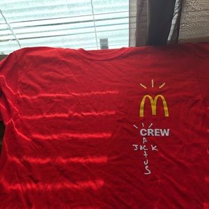 Mcdonalds travis scott shirt
